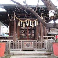 柳森神社の拝殿