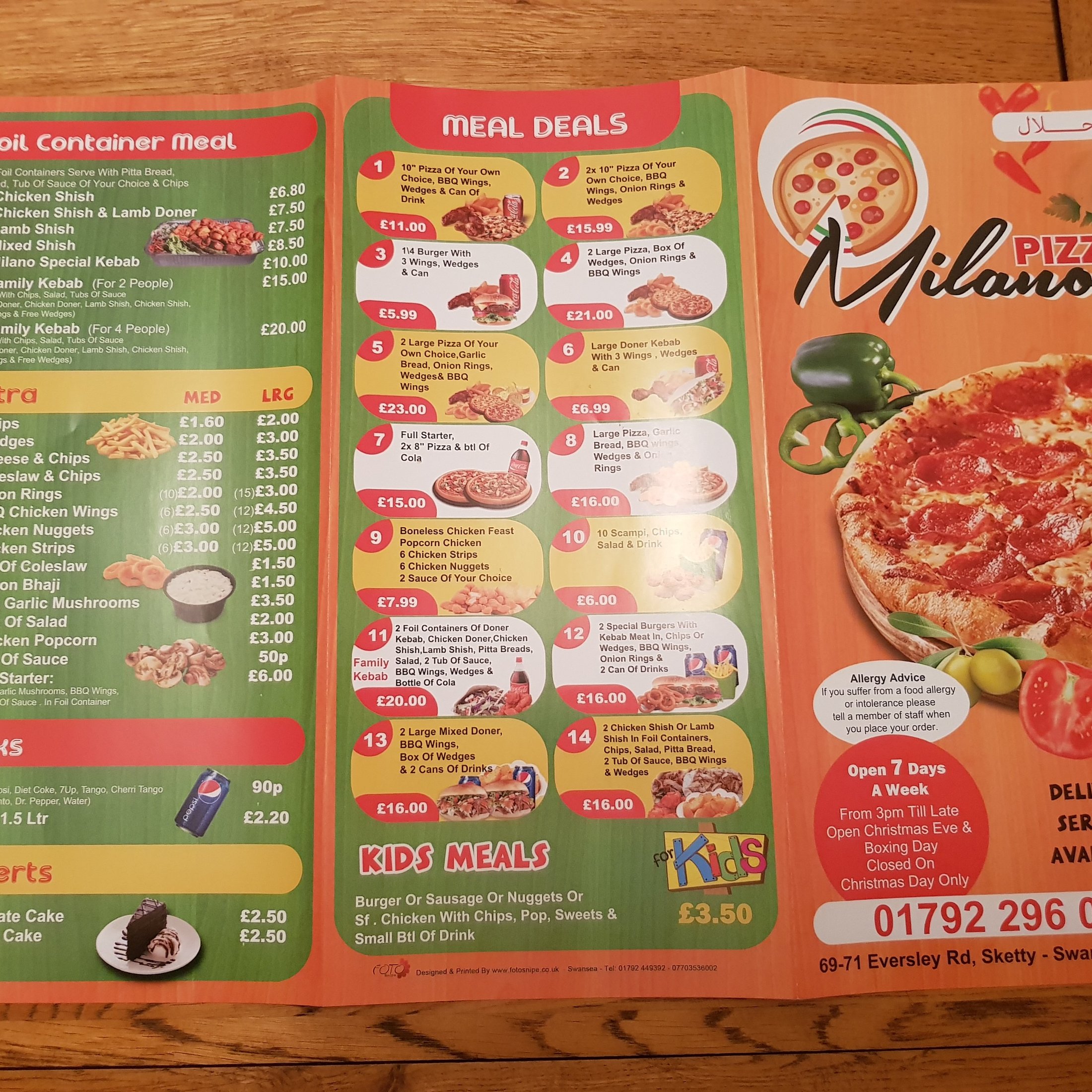 PIZZA MILANO, Swansea - Menu, Prices & Restaurant Reviews - Order Online Food Delivery - Tripadvisor PIZZA MILANO, Swansea - Menu... 