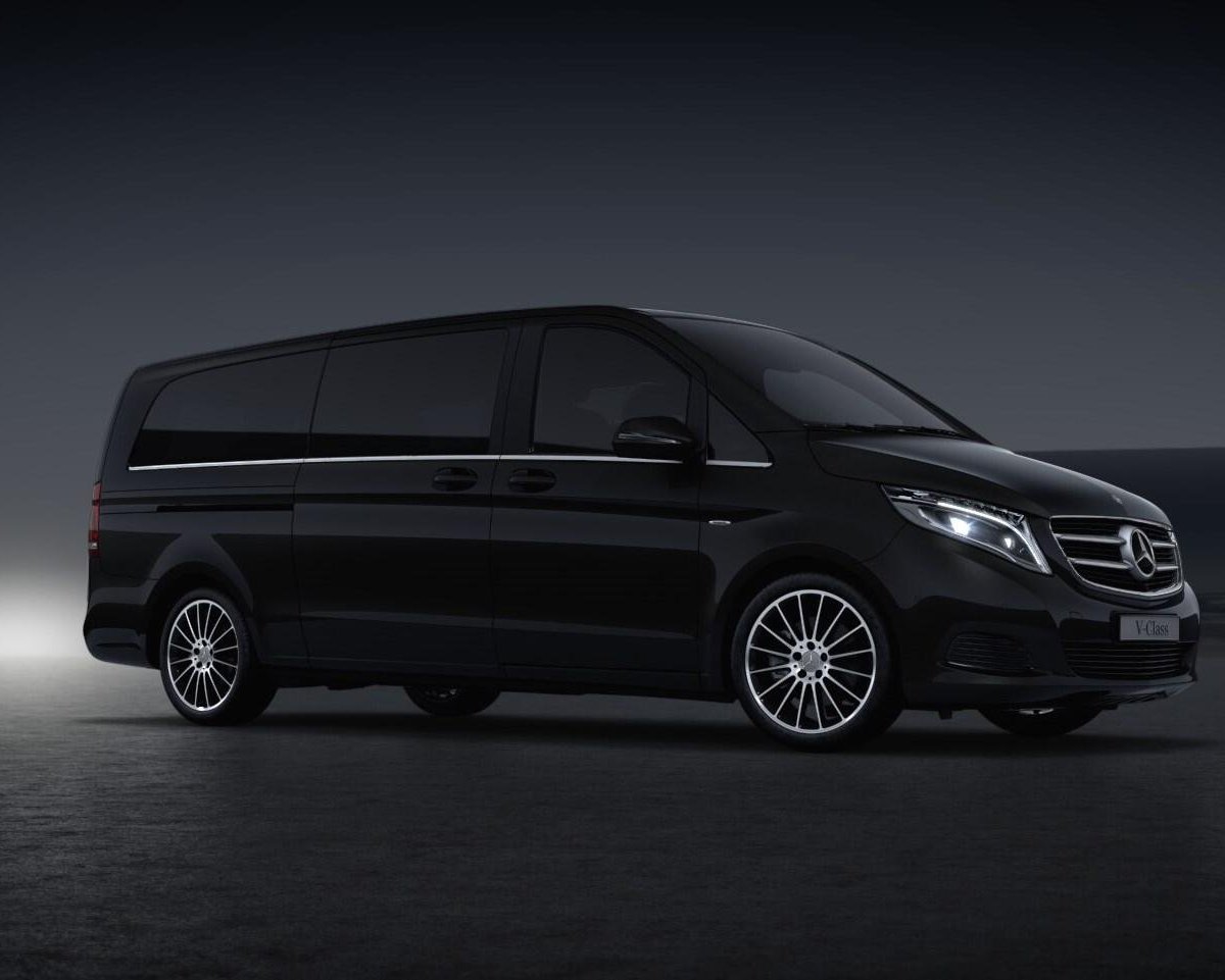 Mercedes v class 2020 сбоку