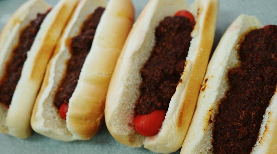 Hot dogs with our famous D&D Drive In chili