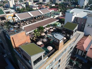 ABC Hotel in Luzon, image may contain: City, Urban, Neighborhood, Cityscape