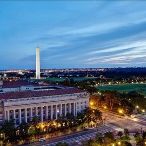 InterContinental the Willard Washington D.C., an IHG Hotel in Washington DC, image may contain: Reception Room, Indoors, Dining Room, Plant