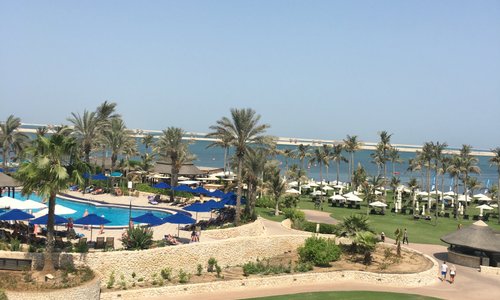 View outside the room