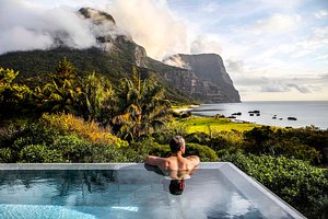Capella Lodge in Lord Howe Island, image may contain: Swimming, Water, Bathing, Hot Tub