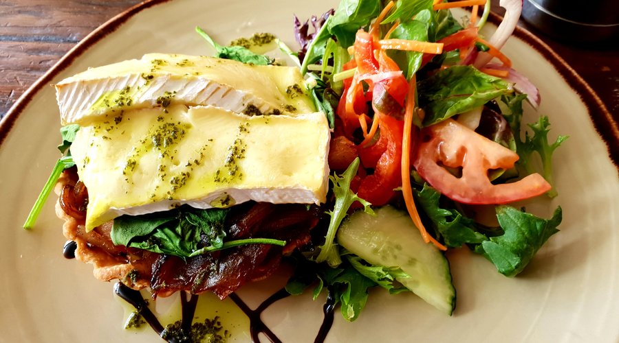 Beautifully presented meals