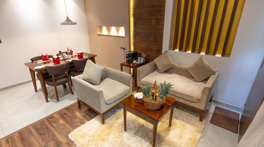 Presidential  Suite Living area