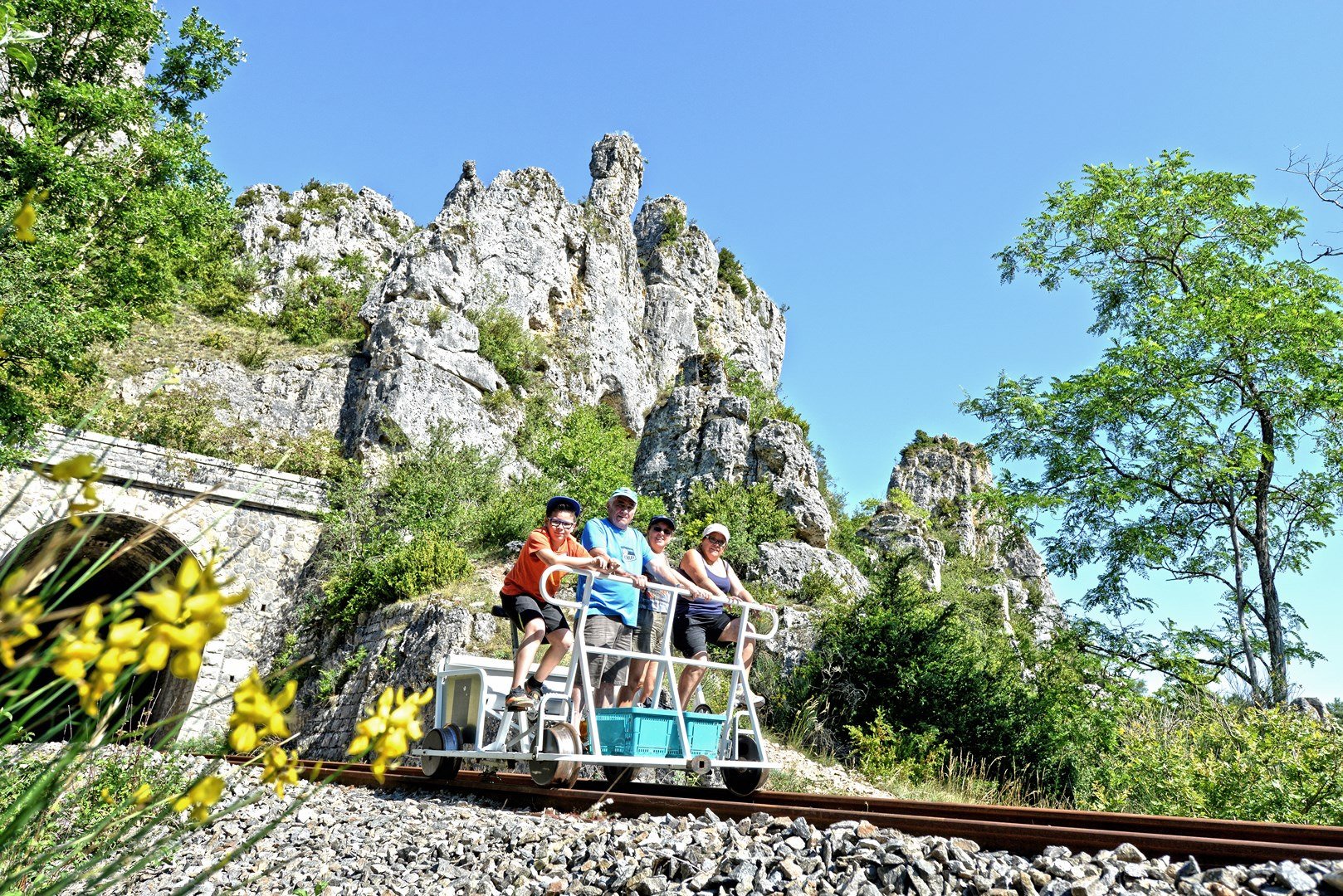 Velorail st eulalie de cernon sale