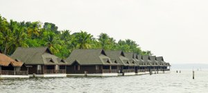 Club Mahindra Ashtamudi in Thekkumbhagam, image may contain: Hotel, Resort, Waterfront, Rainforest