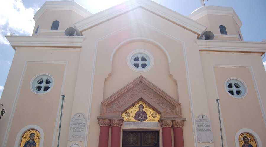 Cattedrale di Kos Town prima del terremoto del 2017 che l'ha resa inagibile