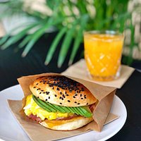 Egg burger