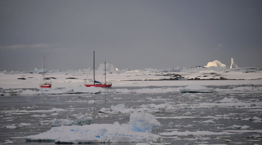 Morning view of the channel