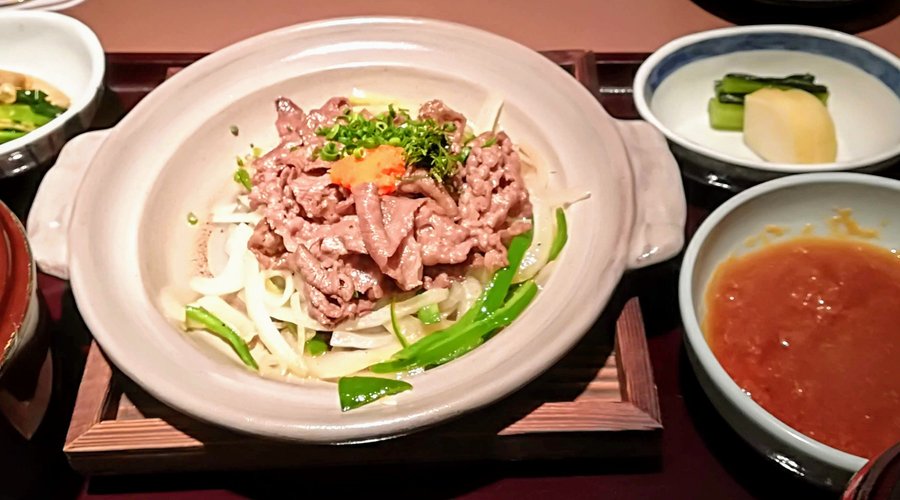牛肉のポン酢焼き