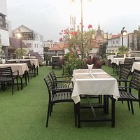 Our rooftop restaurant and beautiful view...