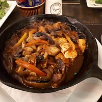 Sizzling chicken in Piri Piri sauce