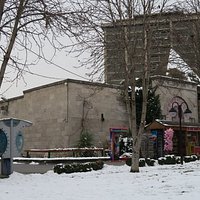 外観の様子、撮影ポイントがなかなかない。