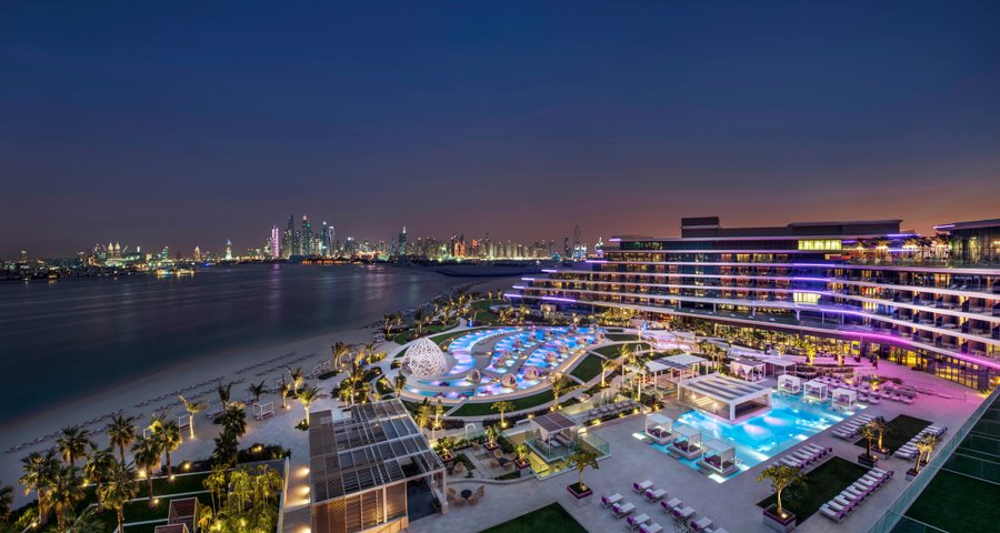 Snapshot of WET and WET Deck at night