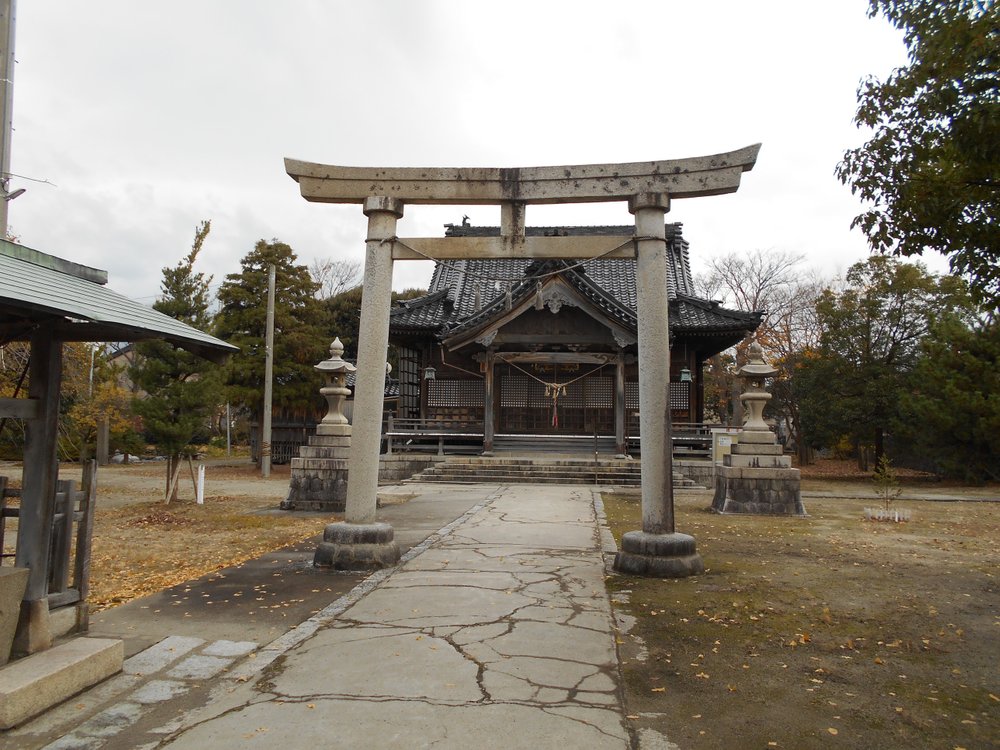 神社 滑川