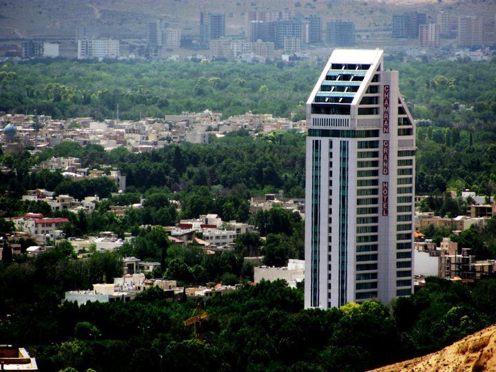 over view of hotel