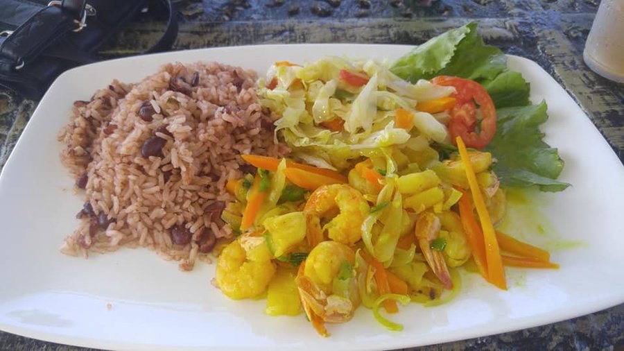 Pineapple shrimp 