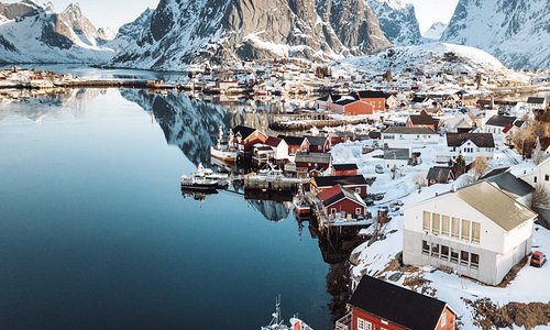 Reine, il più bel villaggio della Norvegia.