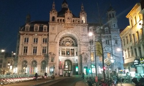 Centrall station of Antwerp. Glorious to be........
