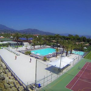 panoramica dell'hotel villaggio Copacabana