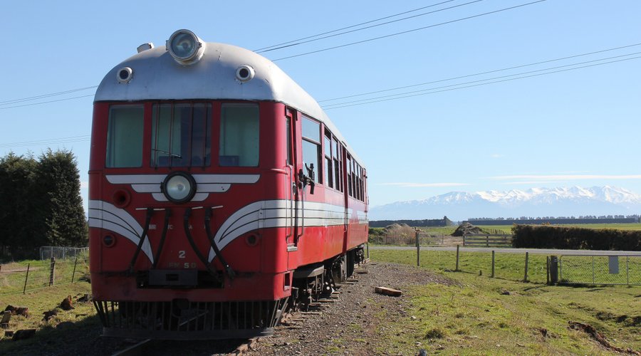 Vulcan Railcar RM50 sits at the end of our Line.