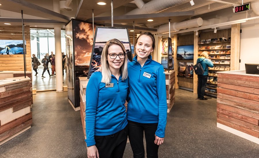Our wonderful staff. Photo: Mads Gangvik