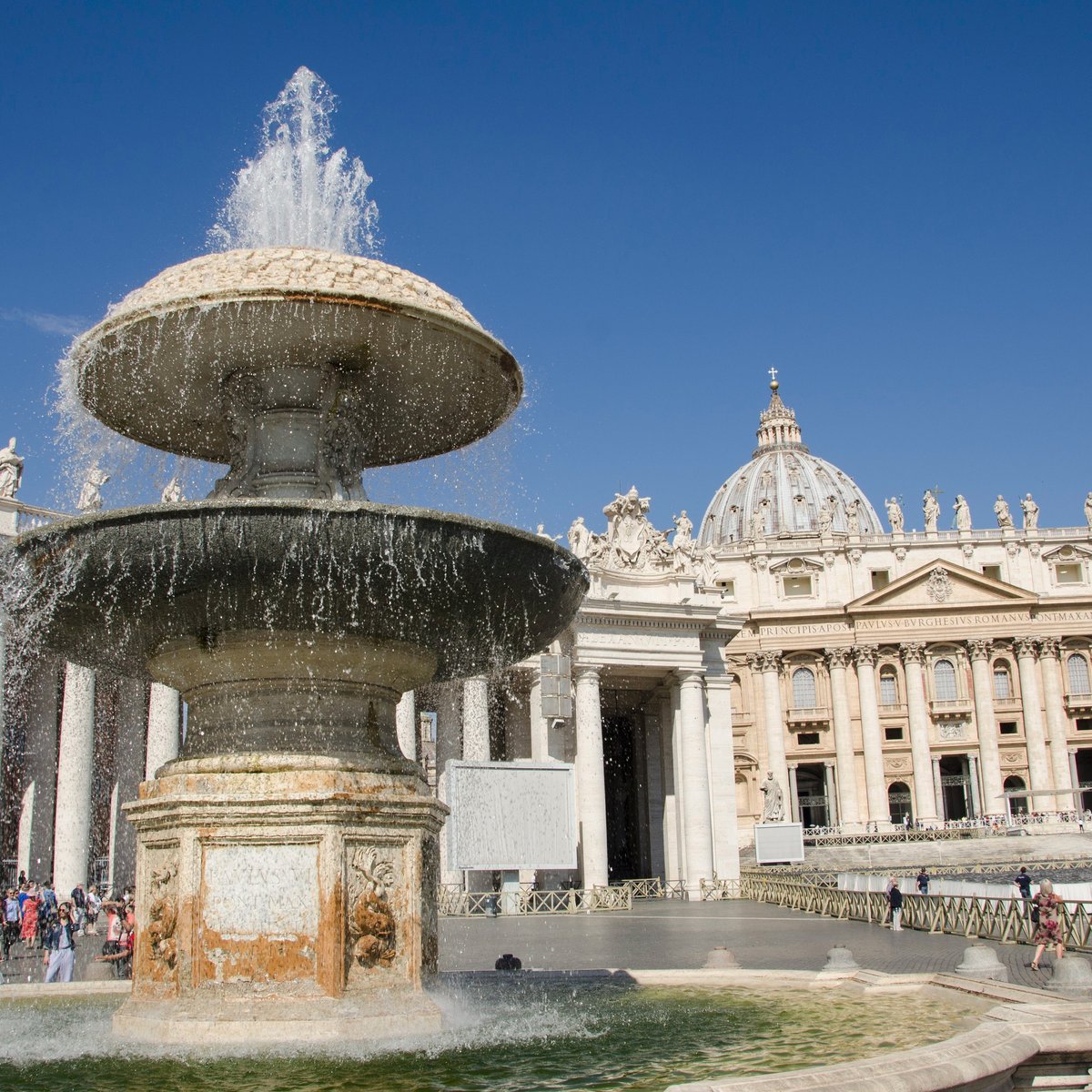 Fontane di Piazza San Pietro, Ватикан: лучшие советы перед посещением -  Tripadvisor