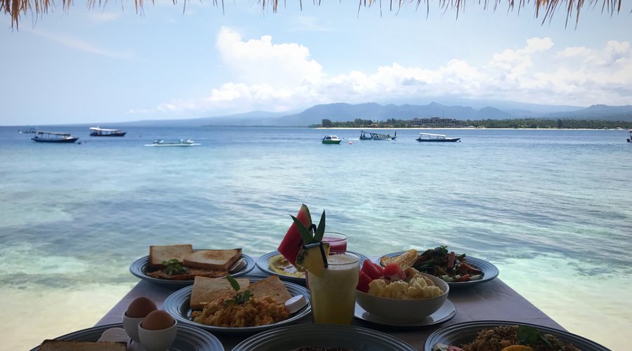 Breakfast with view 👍🏼👍🏼