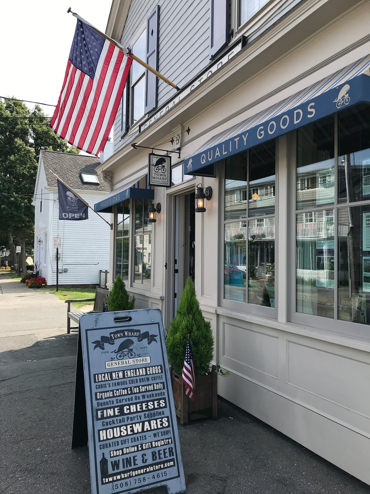 Mattapoisett & Town Wharf General Store Mason Jar Mug - Town Wharf General  Store