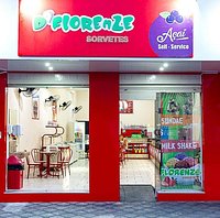 Fachada da loja.