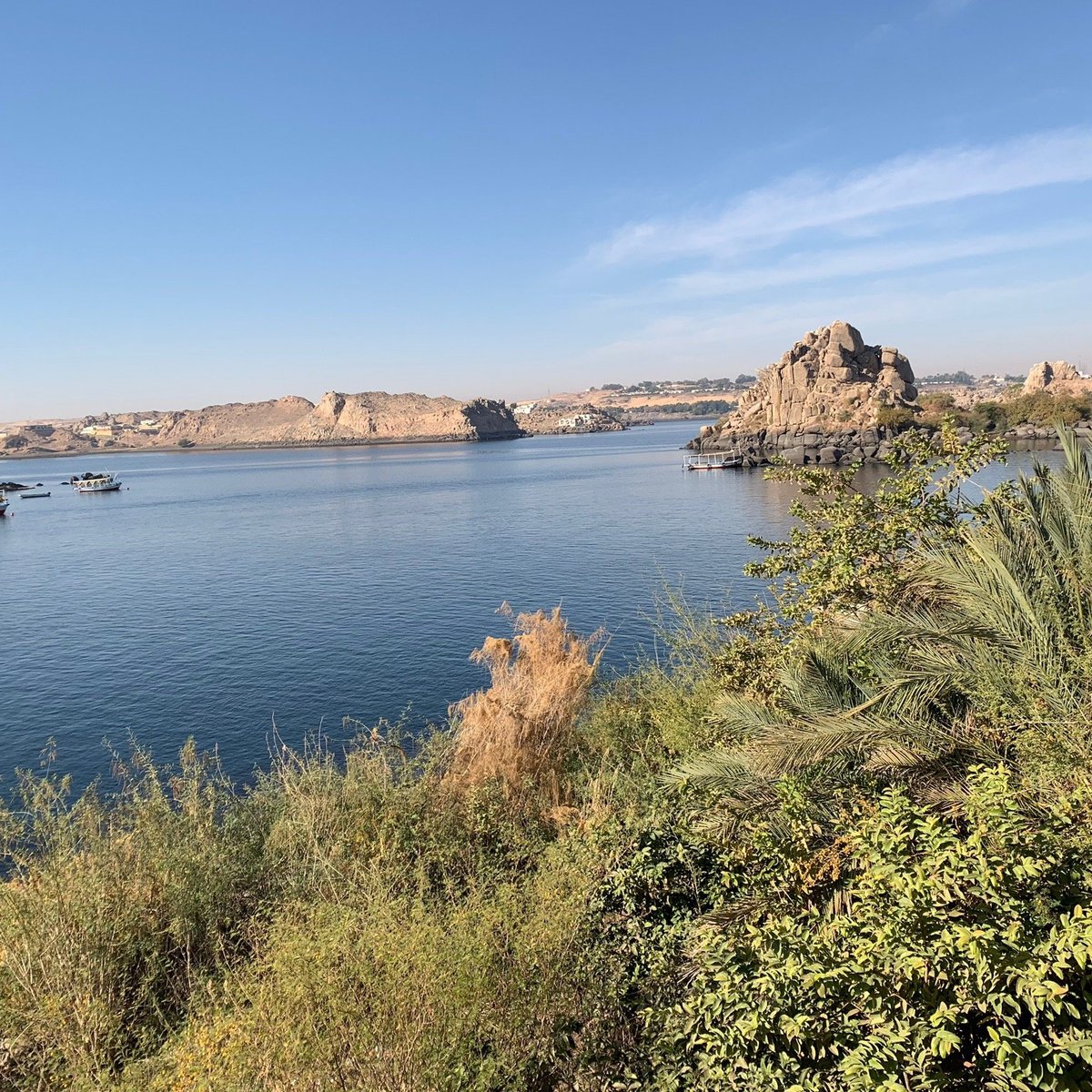 The Temple of Isis, Philae, Agilkia Island, Laker Nasser, …