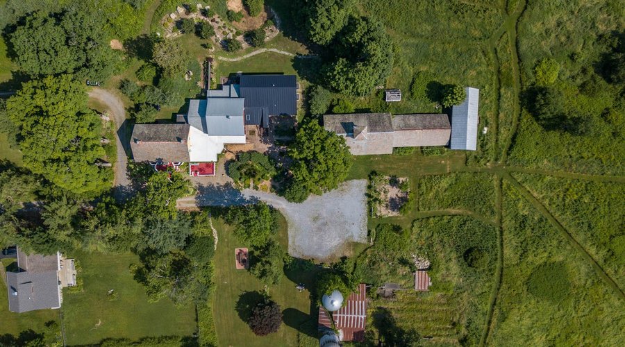 Beautiful aerial view of the property!