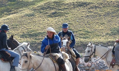 Cruce de los Andes Rio Tunuyan !