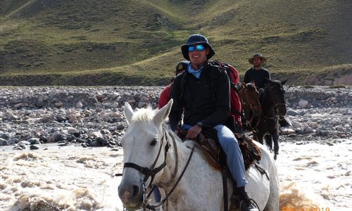 Cruce de los Andes Rio Tunuyan !