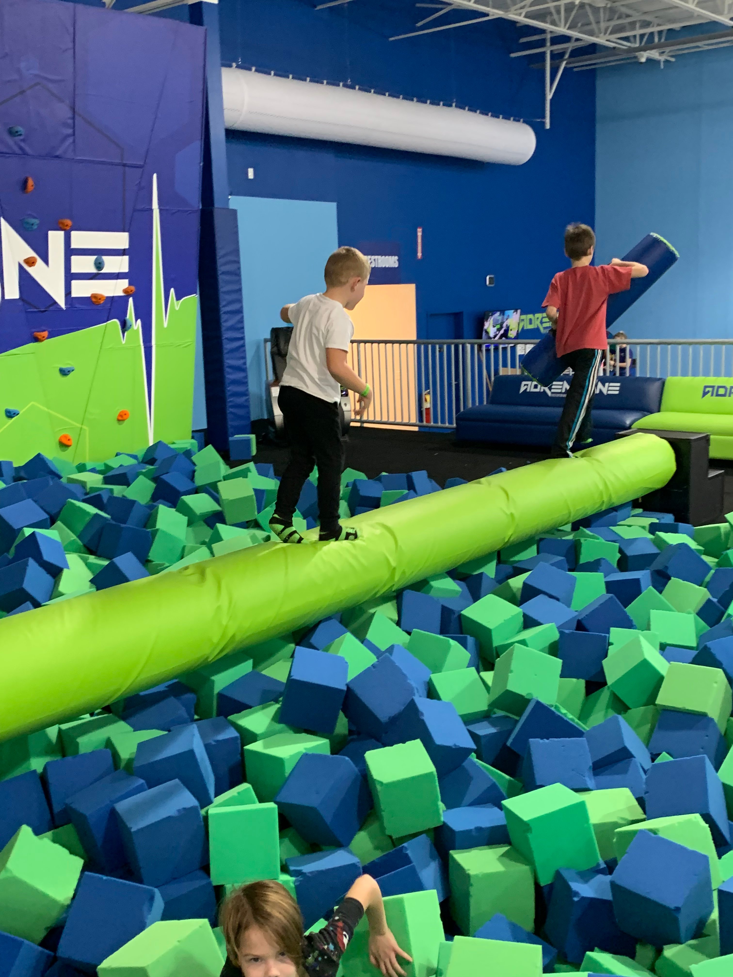 Adrenaline trampolining clearance