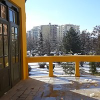 balcony of museum