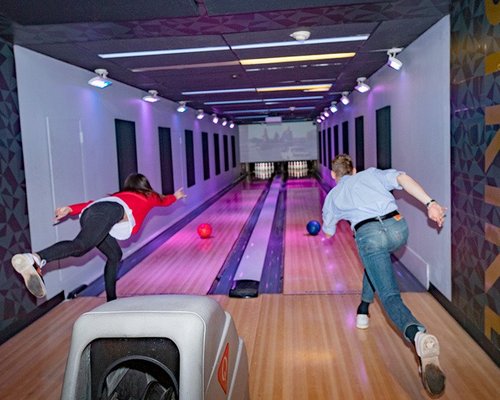 Bowling in Grand Central Terminal