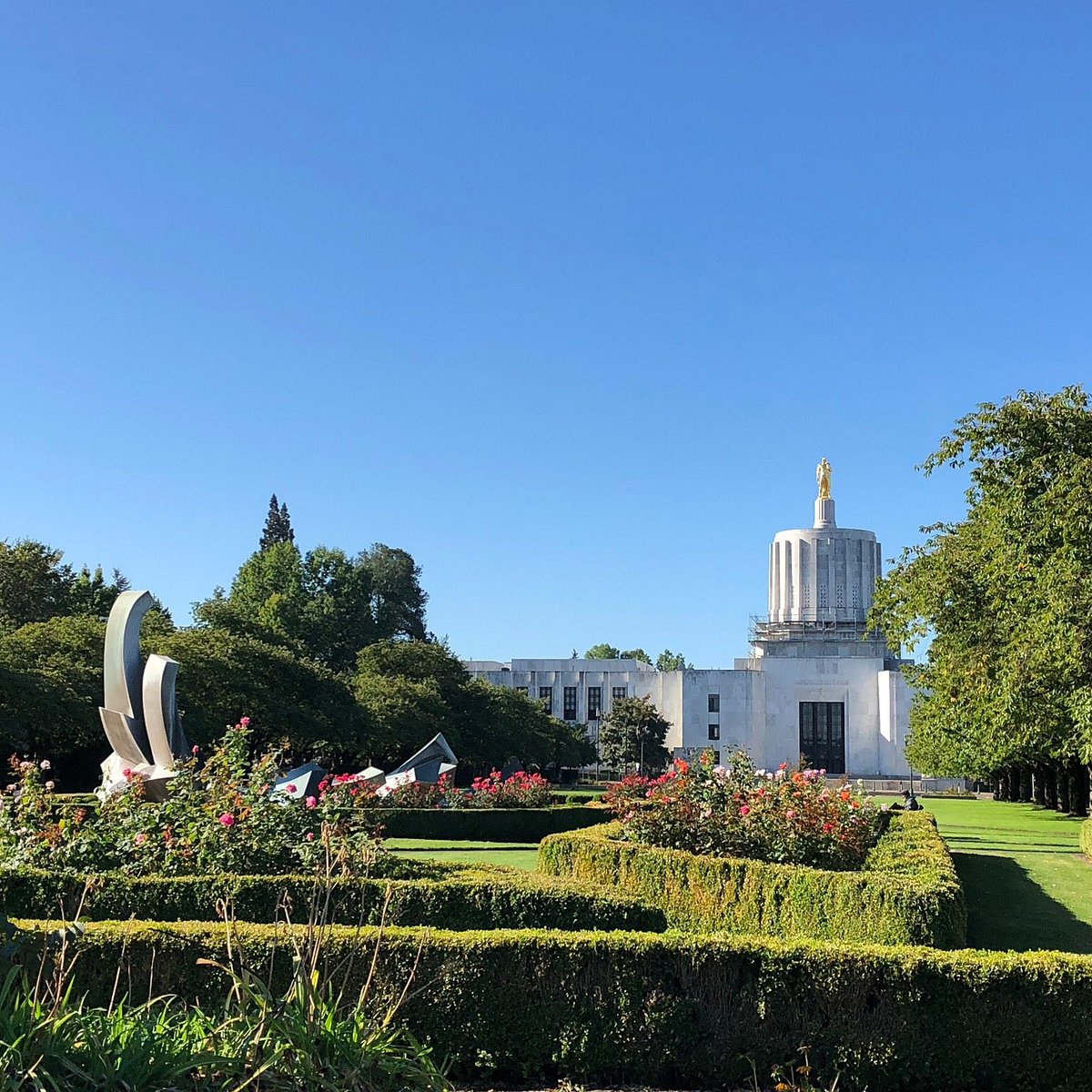 Oregon State Capitol Rotunda Dome in Salem, Oregon