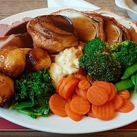 This was our kids meal which had Pork loin and gammon