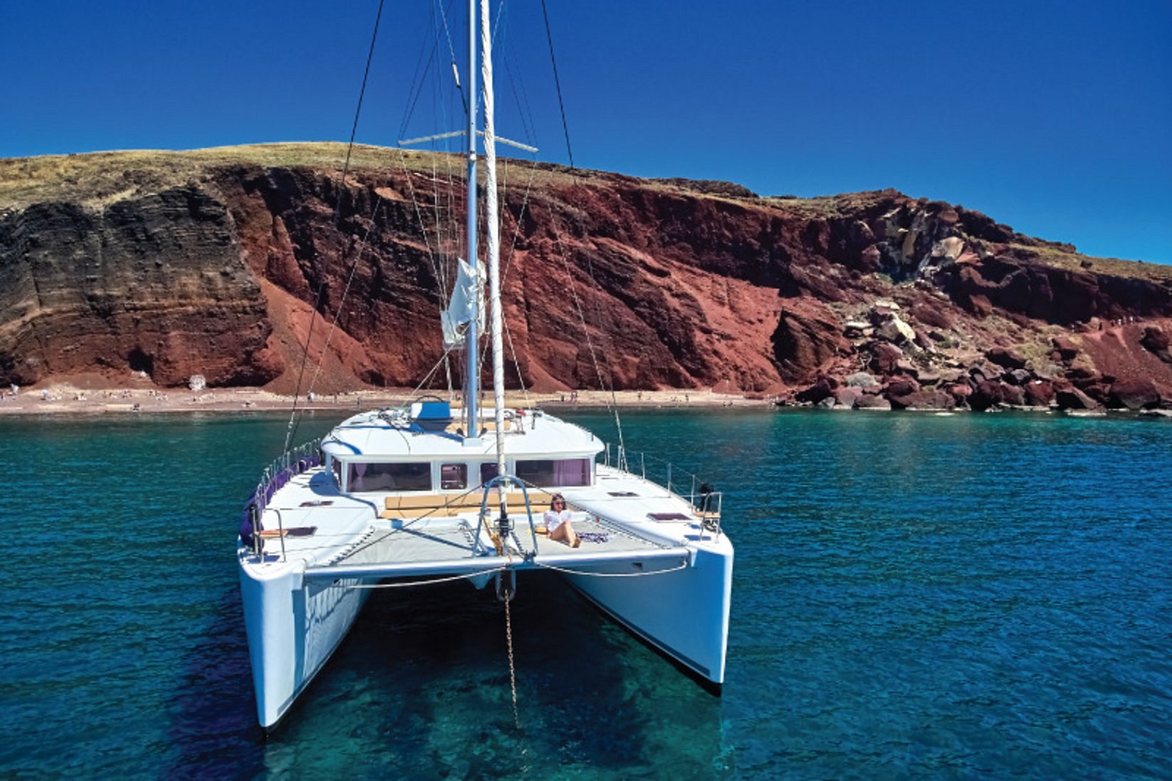 vista yachting santorini photos