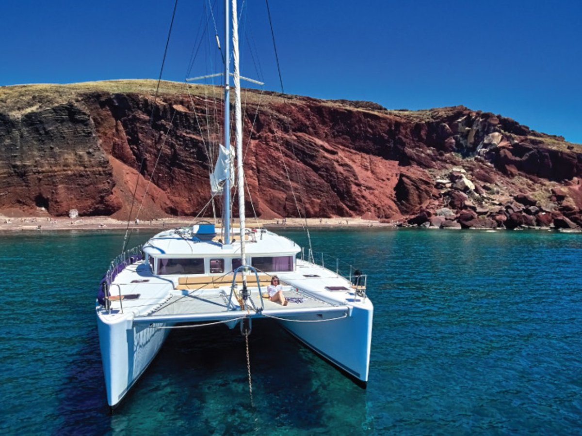 saint yachting santorini photos