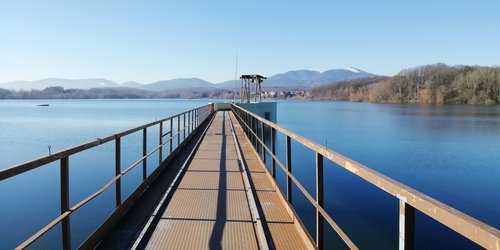 Le barrage de Michelbach.