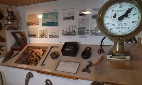 Sjöfartsrummet i Fiskemuseet