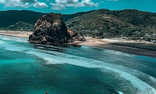 la azohia deolphin beach.
