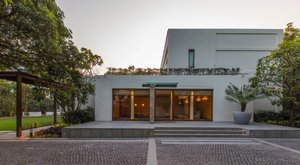 The Manor in New Delhi, image may contain: Villa, Housing, Hotel, Door
