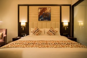 Ramada By Wyndham Kapurthala in Kapurthala, image may contain: Cushion, Home Decor, Furniture, Interior Design
