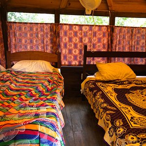 Inside our Forest Cabana