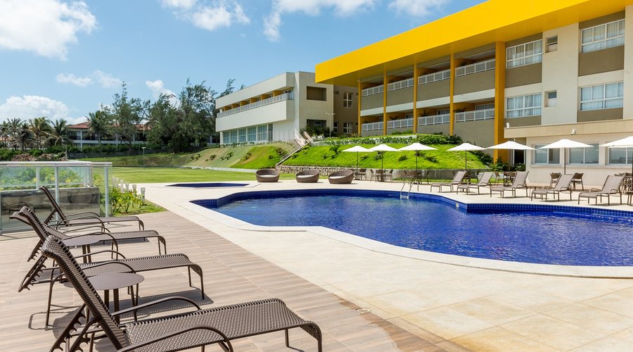 Área da piscina